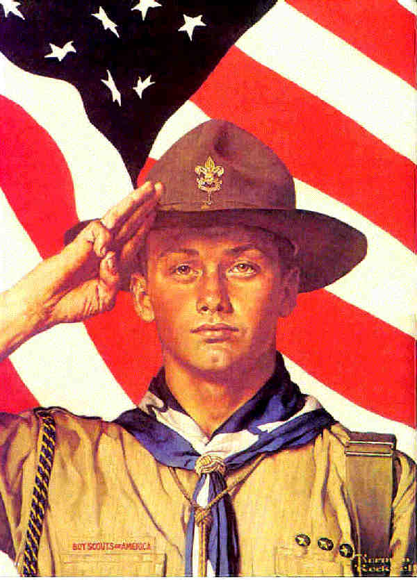 Norman Rockwell Boy Scouts